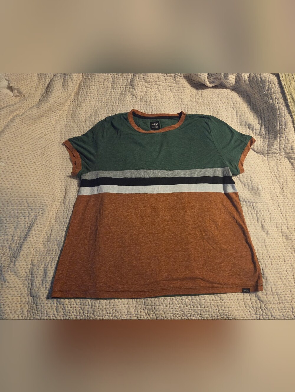 Prana Color Block XL Tee
